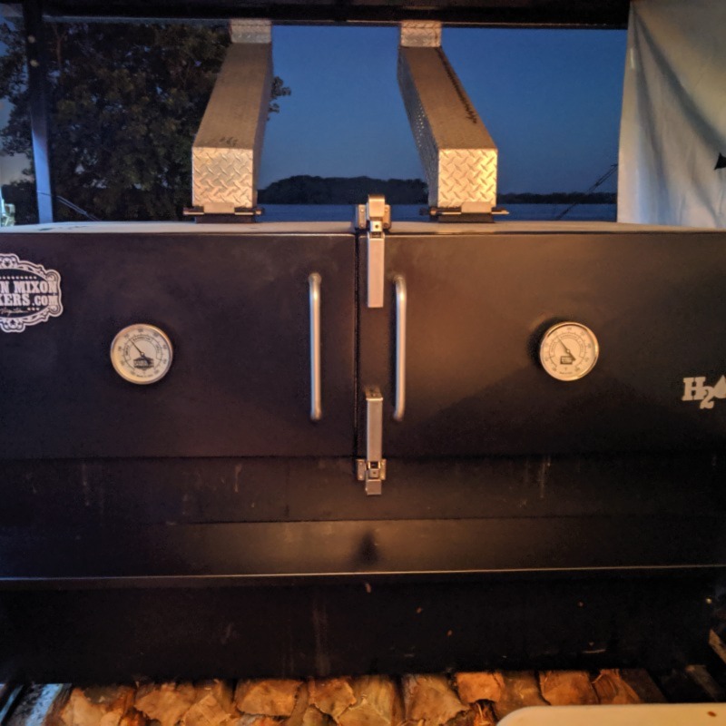 Our beautiful smoker